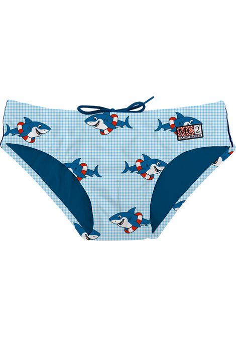 Costume con stampa SAINT BARTH | BIL0001 BILLY02032L SHARK SIDE VICHY 31